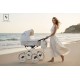 Wózek retro 3w1 Baby Fashion Scarlett - kolor biały - galeria