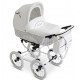 Wózek retro 3w1 Baby Fashion Scarlett - kolor biały - galeria