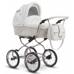 Wózek retro 3w1 Baby Fashion Scarlett - kolor biały - galeria