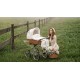 Wózek retro 3w1 Baby Fashion Scarlett - kolor biały - galeria