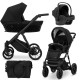 Ivento Kunert Czarny Wózek Dziecięcy 3w1 10 Deep Black 