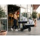 wózek  bliźniaczy 3w1 Kunert Ivento Duo - 15 beż eco cappucino metalic 
