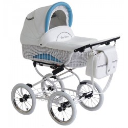 Wózek retro 3w1 Baby Fashion Scarlett - kolor biały - galeria