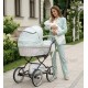 Baby Fashion Wózek dziecięcy Scarlett BW-6 – klasyczna biel i szarość