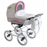 Wózek 2w1 Scarlett Baby Fashion BW-2 subtelny róż