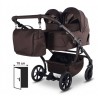 Junama Duo V4 wózek bliźniaczy 3w1