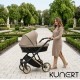  Kunert Ivento Premium 2w1 wózek dziecięcy  13 Eco Pink Metalic róż i złoto 
