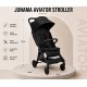JUNAMA AVIATOR Carbon Black – wózek spacerowy do samolotu