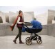 Adbor OXV-3D Wózek 3w1 wielofunkcyjny - blue pram travel system
