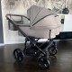 Galeria Adbor Duo Lux Carbon Silk 4w1 – grafitowy wózek dla bliźniąt