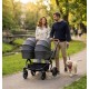Galeria Adbor Duo Lux Carbon Silk 4w1 – grafitowy wózek dla bliźniąt