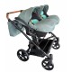 Adbor Duo Lux Silver Grey 4w1 – szary wózek dla bliźniąt
