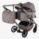 JUNAMA DUO V4 3w1 Beige 02 – wózek bliźniaczy z fotelikami i jego funkcje