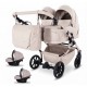 JUNAMA DUO V4 3w1 Beige 02 – wózek bliźniaczy z fotelikami i jego funkcje