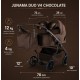 JUNAMA DUO V4 Sage 06 – detale i funkcje wózka bliźniaczego 3w1