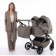 JUNAMA DUO V4 Beige 02 – detale i funkcje wózka bliźniaczego 2w1