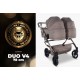 JUNAMA DUO V4 Graphite 01 – detale i funkcje wózka bliźniaczego 2w1