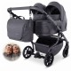 JUNAMA DUO V4 Graphite 01 – detale i funkcje wózka bliźniaczego 2w1