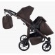 Junama Duo V4 wózek bliźniaczy 2w1 Sage 06 - twin stroller side by side