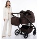 Junama Duo V4 wózek bliźniaczy 2w1 Sage 06 - twin stroller side by side