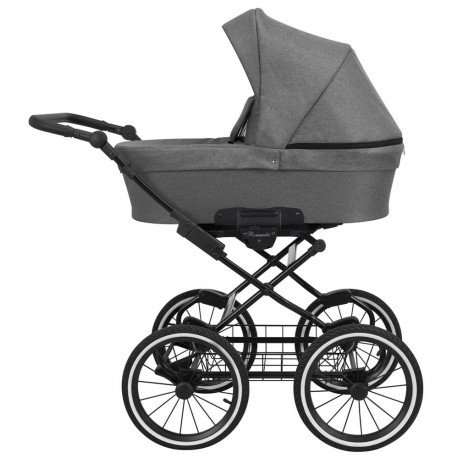 KUNERT Romantic - wózek głęboki 1w1 szary 06