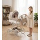 Wózek dla lalek Gondola Junama Lulla 03 Beige Doll Stroller