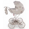 Wózek dla Lalek Junama Fleur Mini Beige