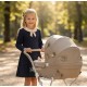 Junama Fleur Mini Beige - zobacz wózek dla lalek 