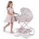 Junama Fleur Mini Pink - detale wózka dla lalek 
