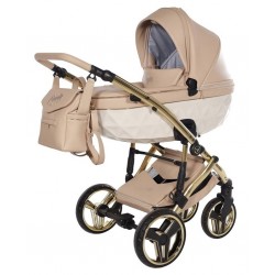 Junama Candy Premium 05 Beżowy -  wózek 2w1 