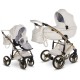 Junama Candy Premium 02 White baby pram 2 in 1