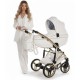 Junama Candy Premium 02 White baby pram 2 in 1