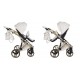 Junama Candy Premium 02 White baby pram 2 in 1