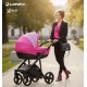 Wózek 4w1 -  Lonex Comfort Galaxy -  różowy 11