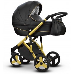 Wózek 2w1 wielofunkcyjny Lonex Comfort  GALAXY Czarny 