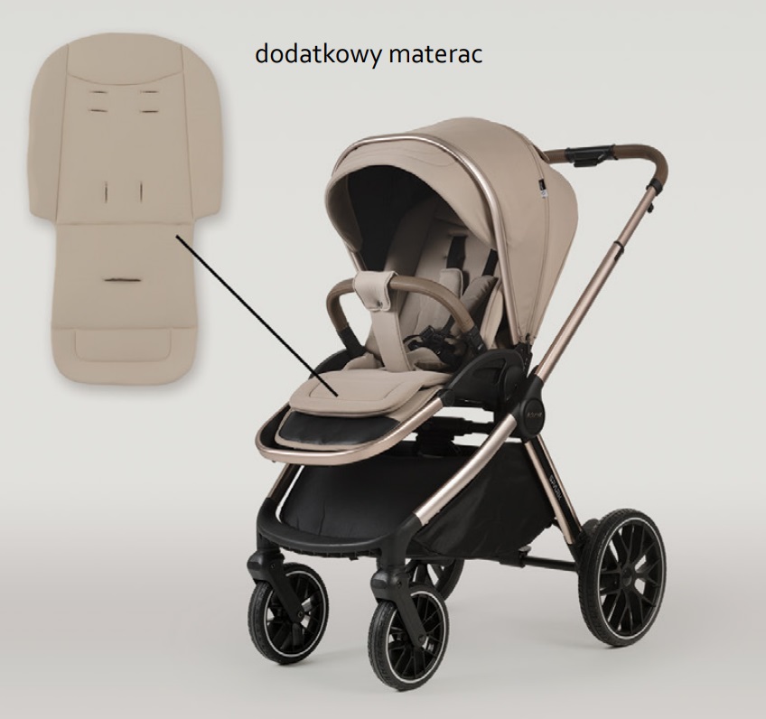 Dodatkowy materacyk do spacerówki Adamex Spark.