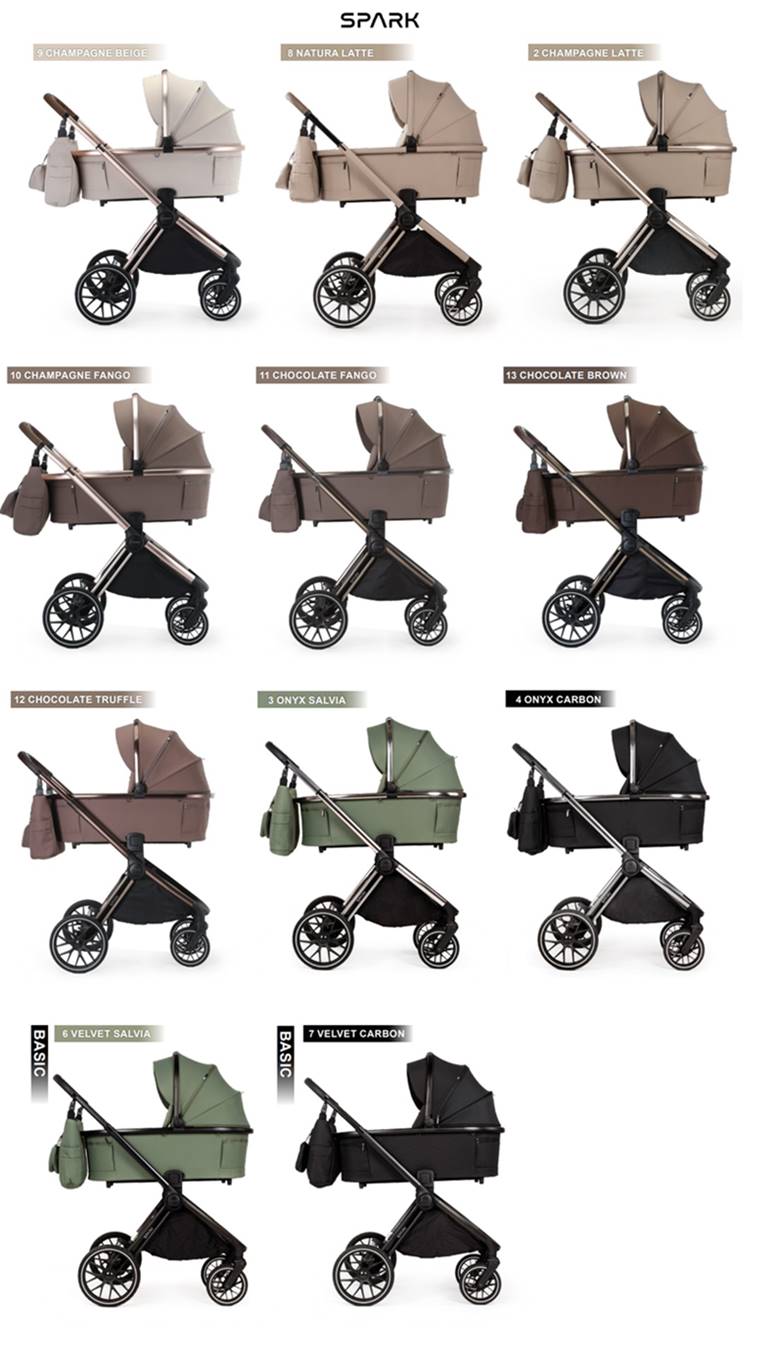 kolorystyka wózka Adamex Spark sklep on-line dadi-shop