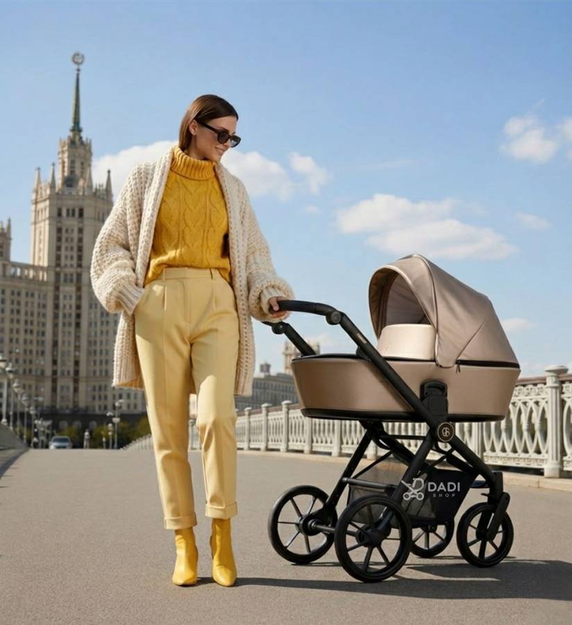 Prezentacja wózek dla dziecka Arizo w centrum miasta