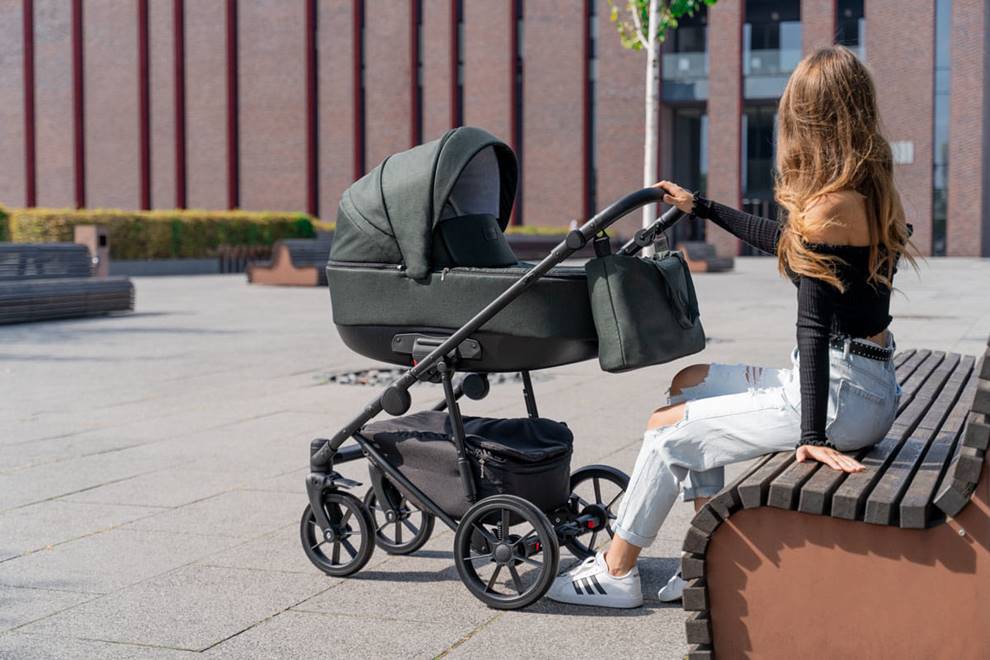 Wózek 3w1 Camarelo Alterro weź go na każdy spacer z niemowlakiem przytulny spacer w mieście - sklep dadi-shop