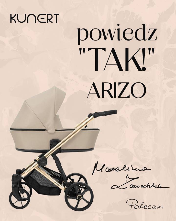 Wózek Arizo poleca Marcelina Zawadzka