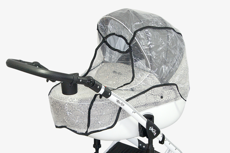 wielofunkcyjny wózek dziecięcy Bacio folia przeciwdeszczowa