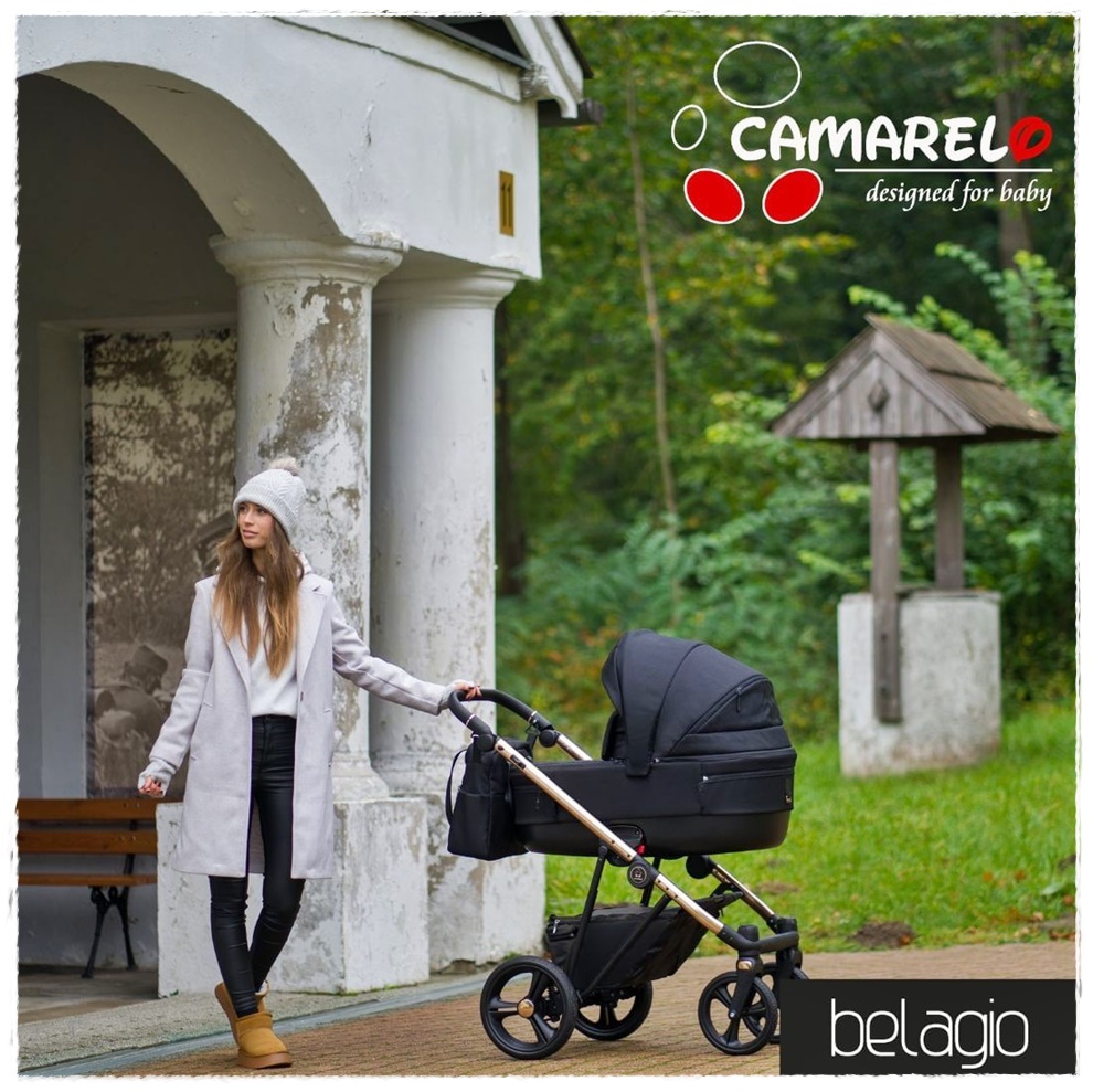 Belagio Camarelo wózek 2w1 czarno miedziany 04 producent polski
