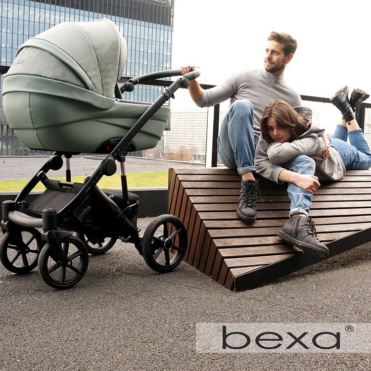 wózek dziecięcy zielony bexa ideal 2w1 2.0 sklep dadi-shop