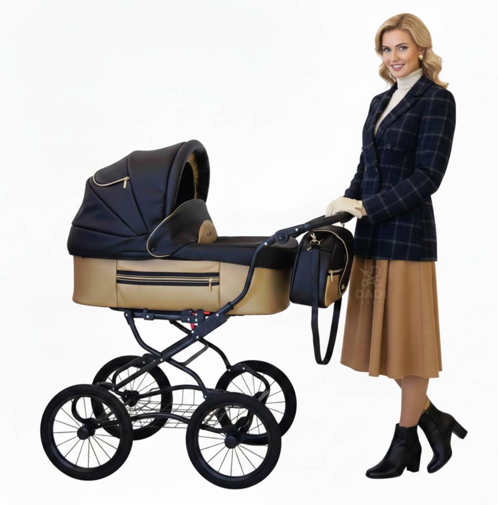 Prezentacja wózka dziecięcego Baby Fashion ISABELL 4w1 w klasycznym wydaniu.