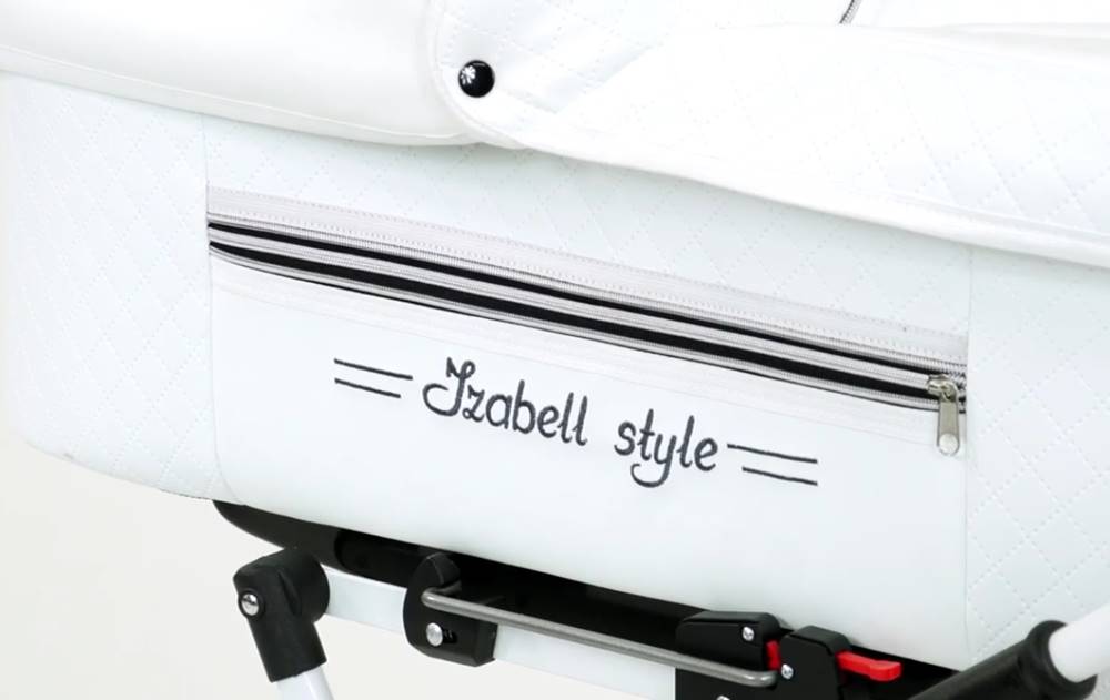 Praktyczne zapięcie na suwak w gondoli wózka 2w1 Isabell.