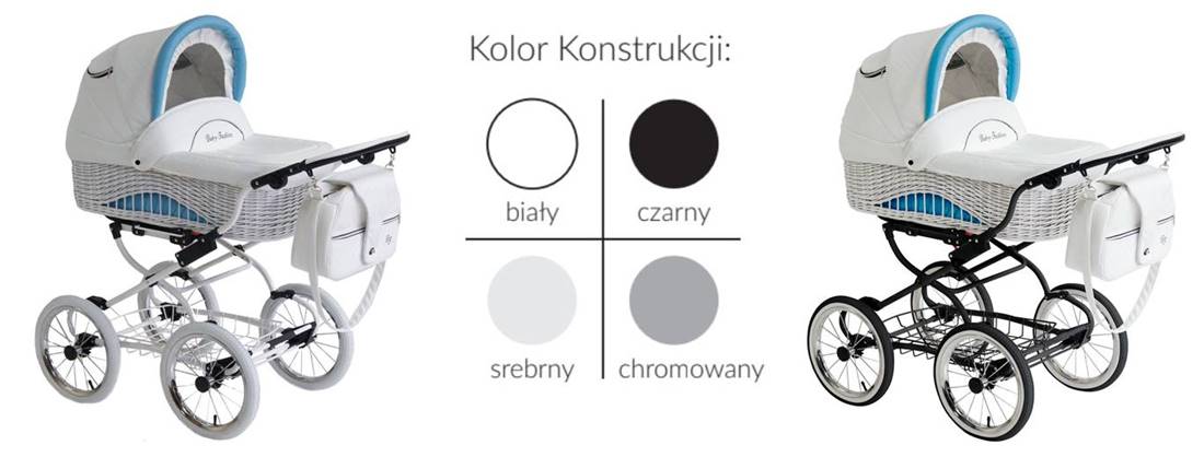 Wybór ramy do wózka 2w1 Scarlett - BW 3 niebieski