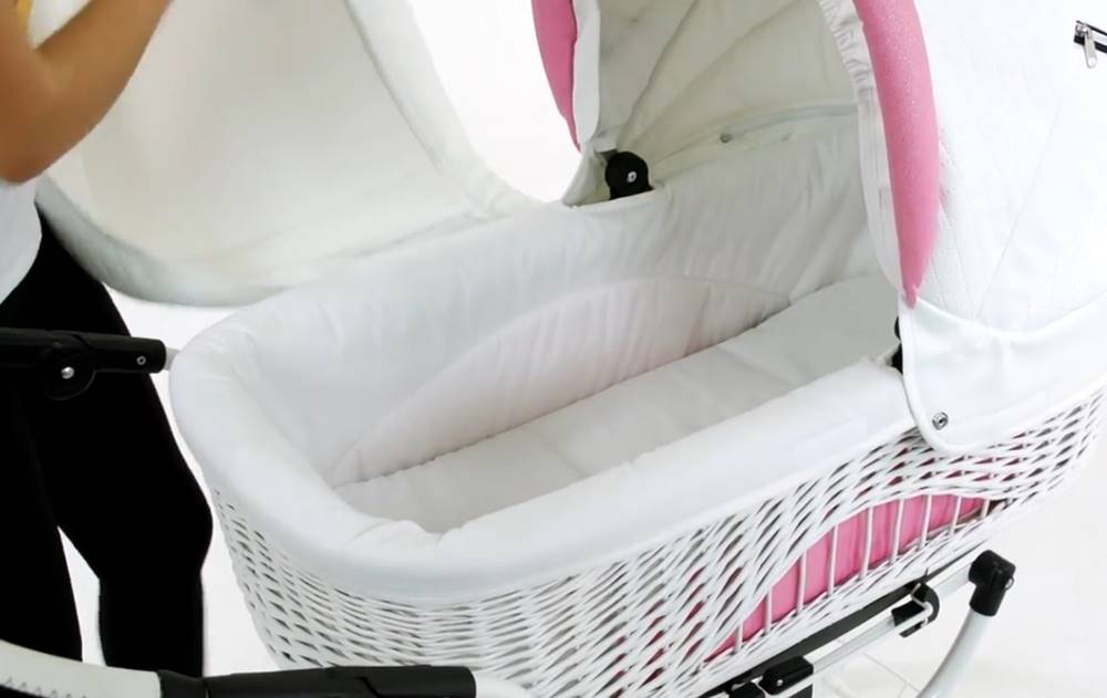 Wnętrze gondoli wózka Baby Fashion Scarlett – miękkie i komfortowe wykończenie