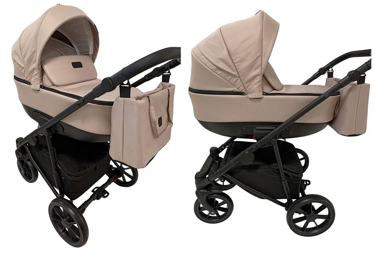 Gondola w wózku Alterro Camarelo 07 - przód i profil