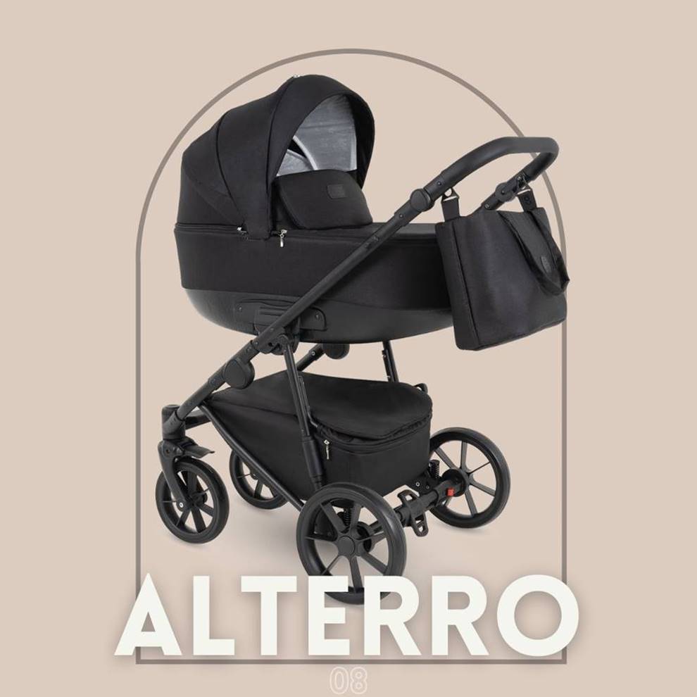 polski wózek dziecięcy Camarelo Alterro 08 - tło studio
