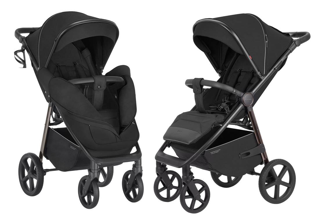 carrello bravo plus jet black – wózek spacerowy CRL-5515 i jego funkcje, dostępny w sklepie Dadi-Shop